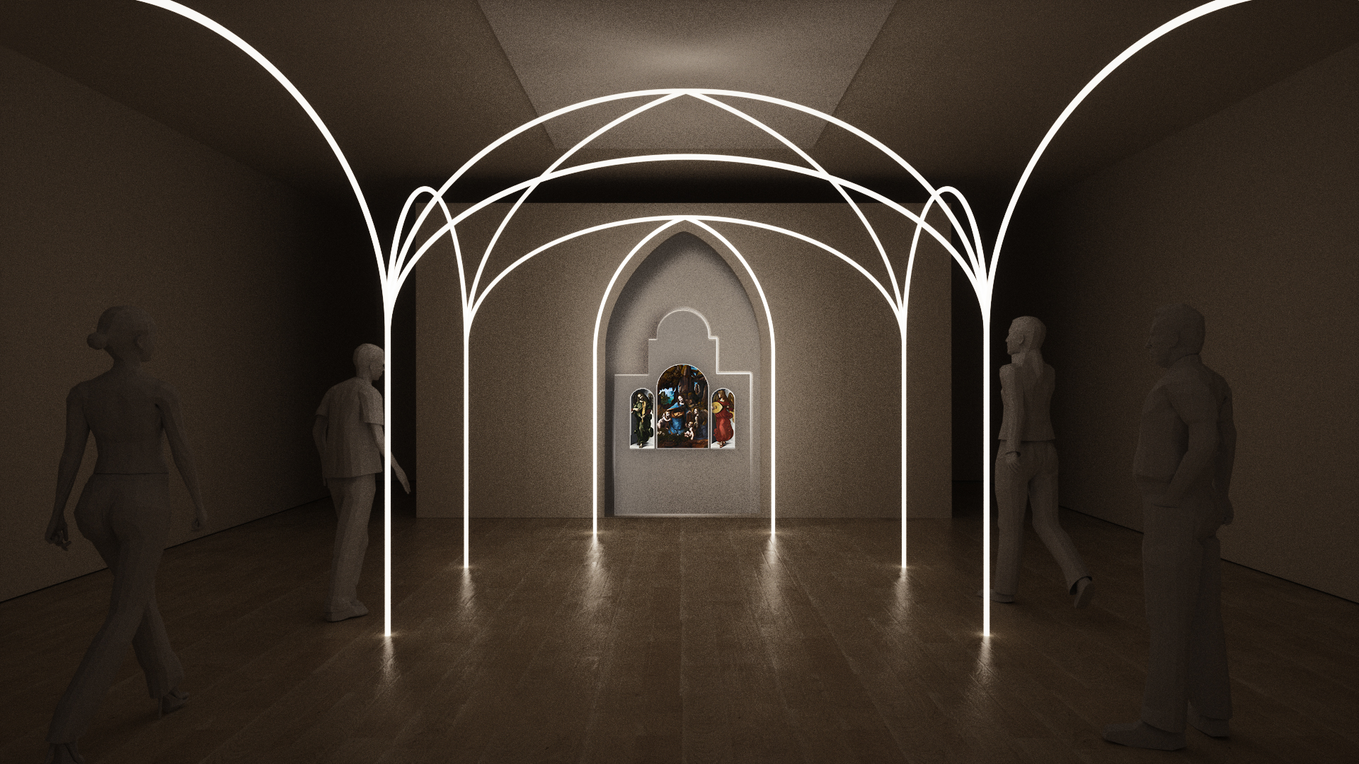 Leonardo da Vinci interactive experience